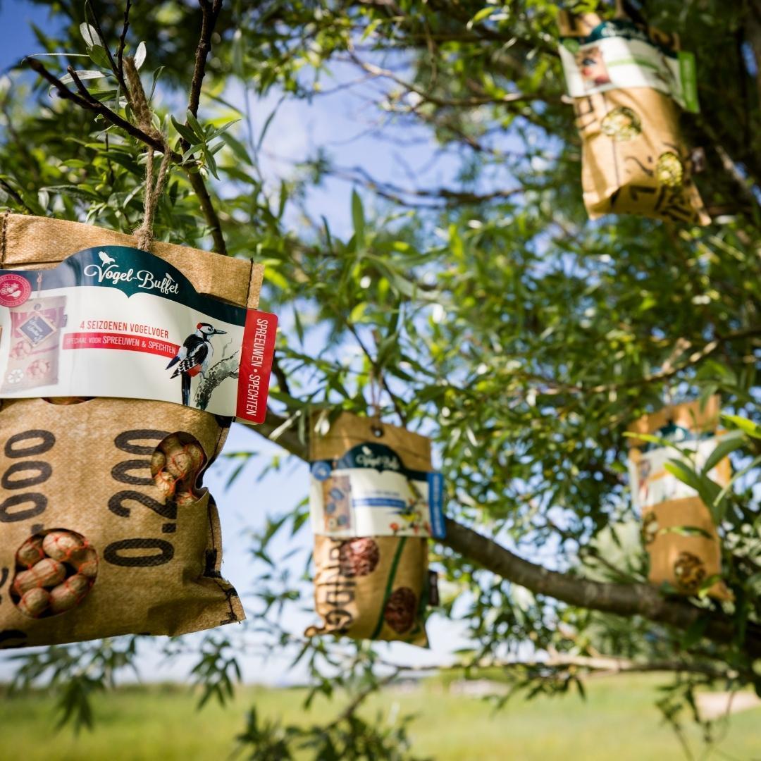 Bird-buffet | Rags feeder Mussen & Merels | 300 gram