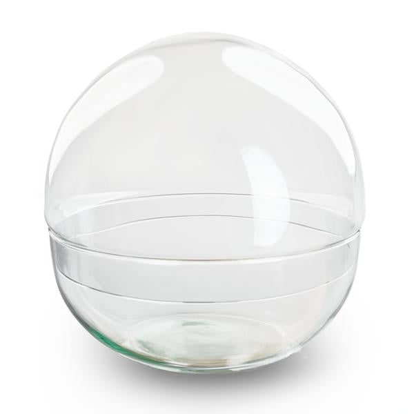 Gesloten terrarium fles - Dome XL - Koepel - Glas ↑ 28 cm