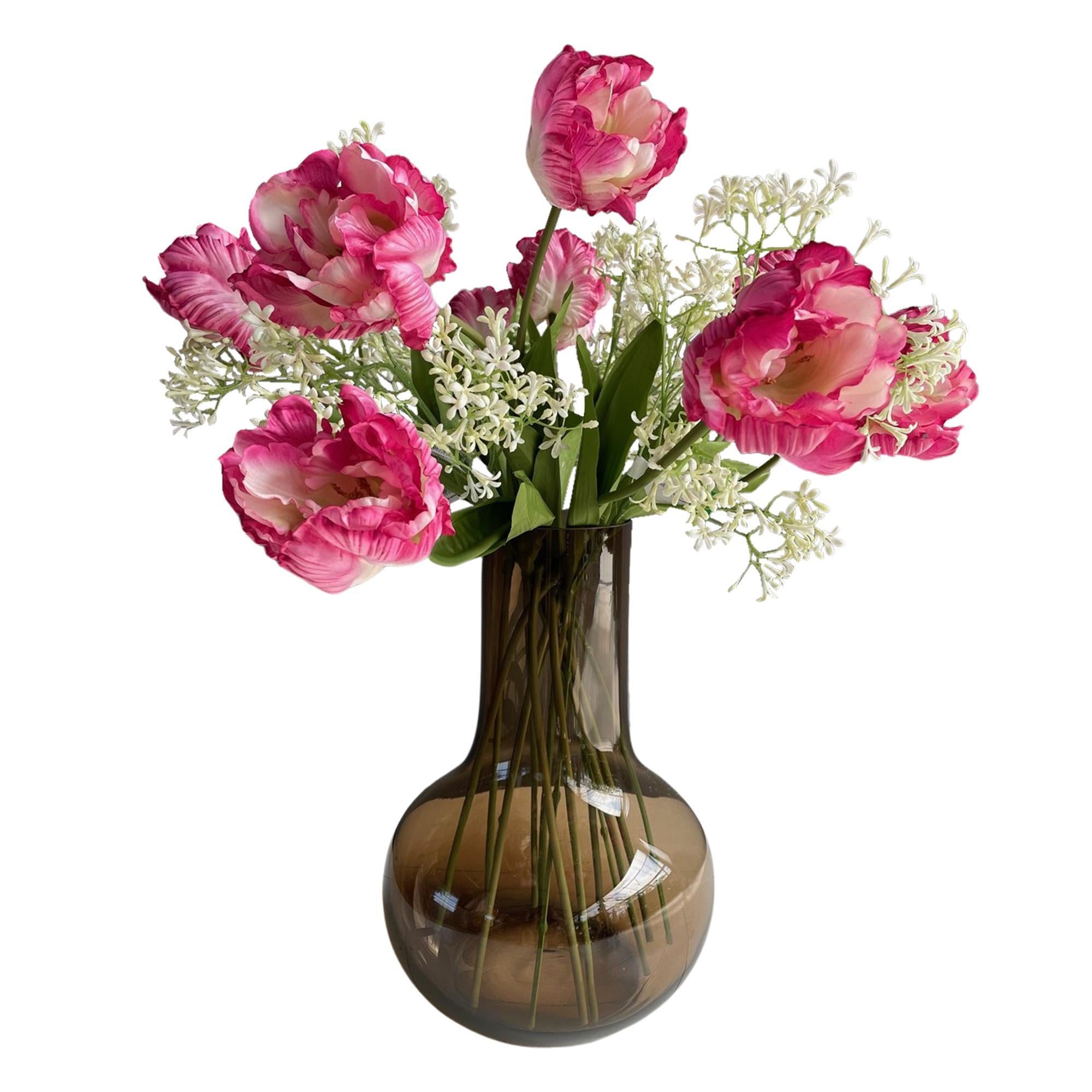 Kunstbloemen - Boeket L - Romantic Glam - 80cm