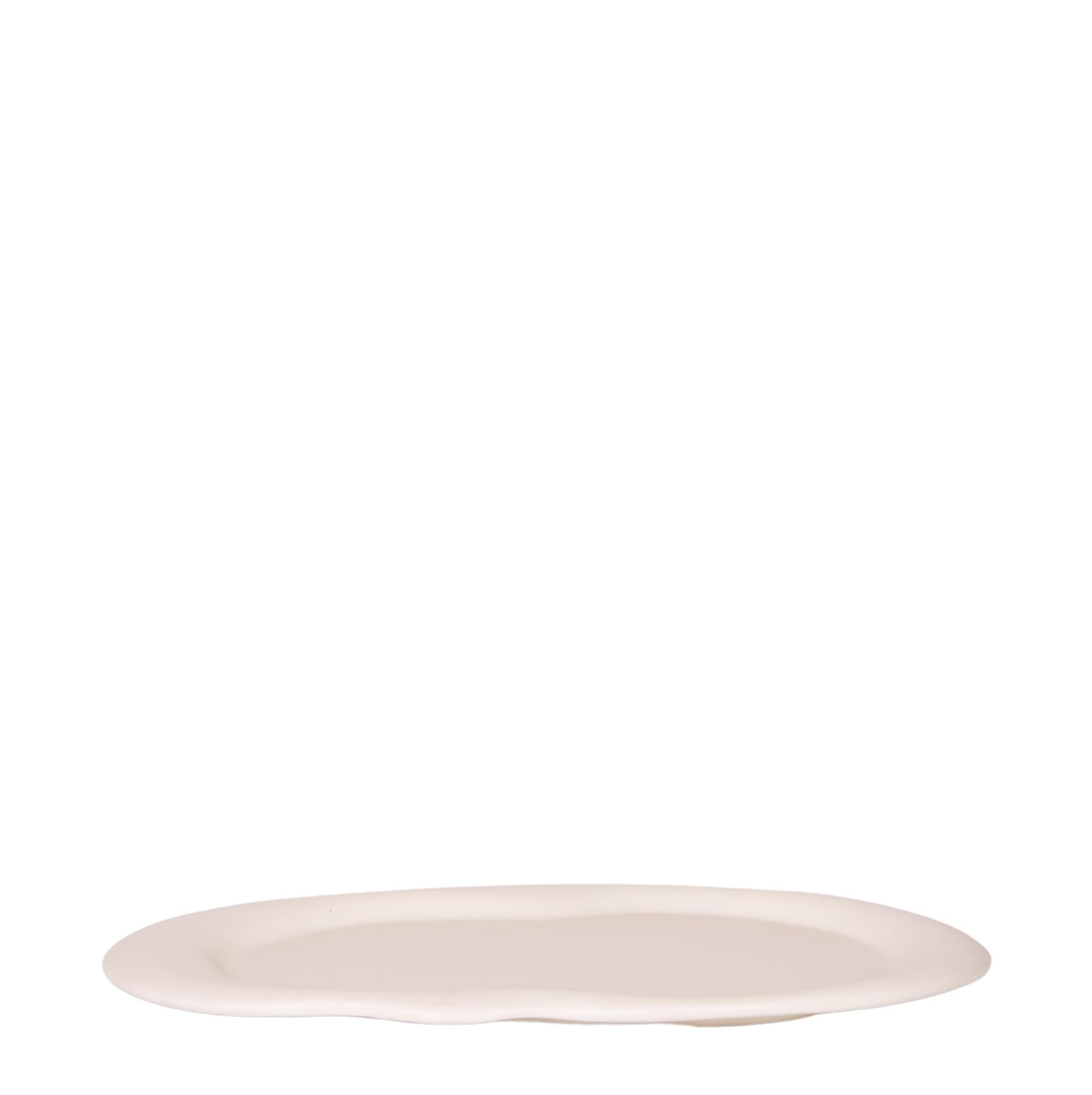 Kolibri Home | Cloud plate - Ovale dienblad Ø30cm - Travertine