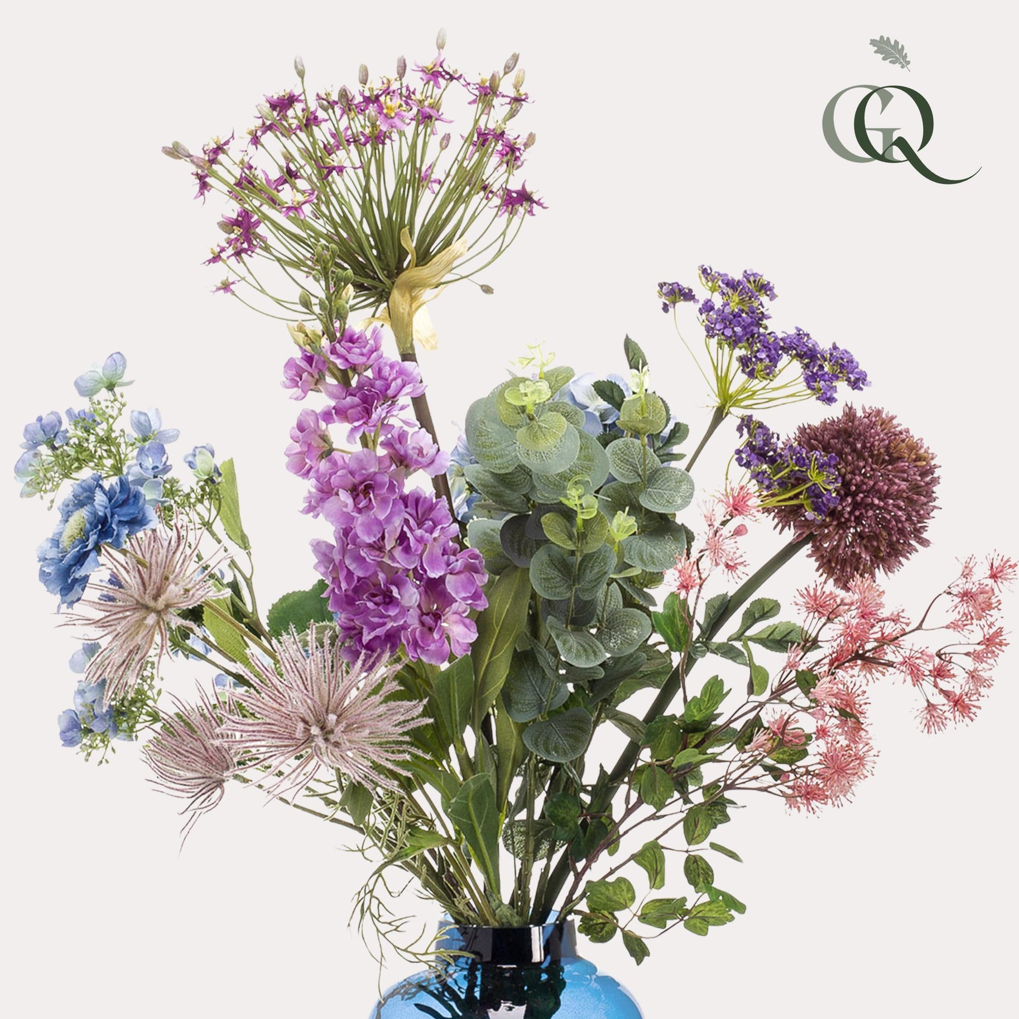 Kunstbloemen - Bouquet XL -  Power of Pastels - 90cm