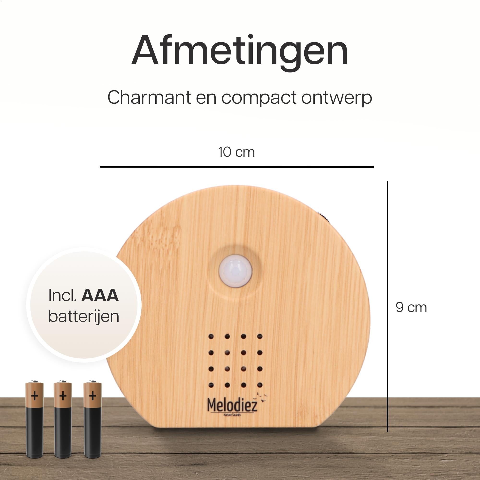 Melodiez music box - natuursteen - Hout