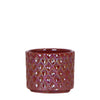 Kolibri Home | Diamond pearl sierpot - Red - Ø6cm