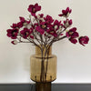 Kunstbloemen - Magnolia bloem Paars x8 -65cm