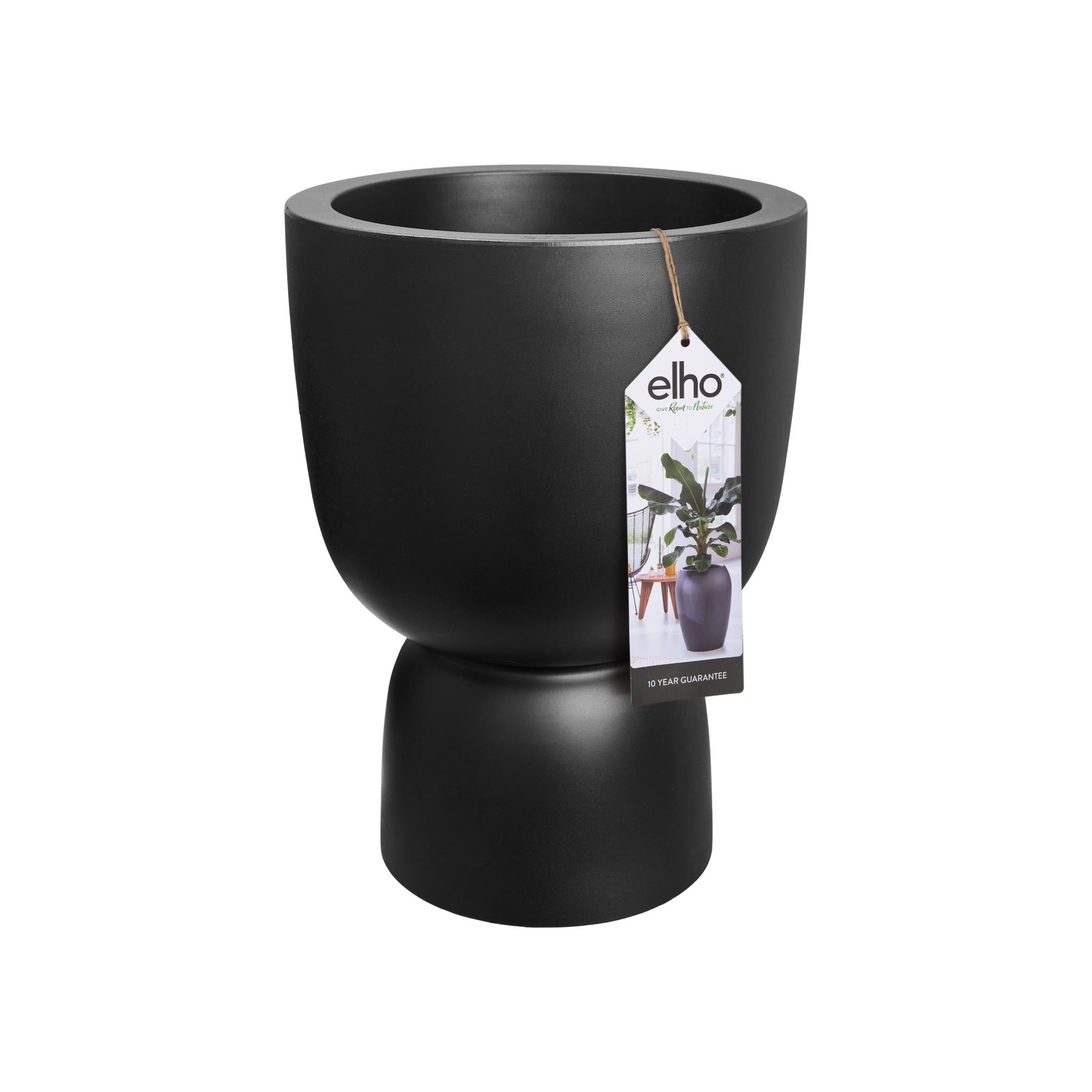 Pot elho Pure Coupe zwart - D35 x H49