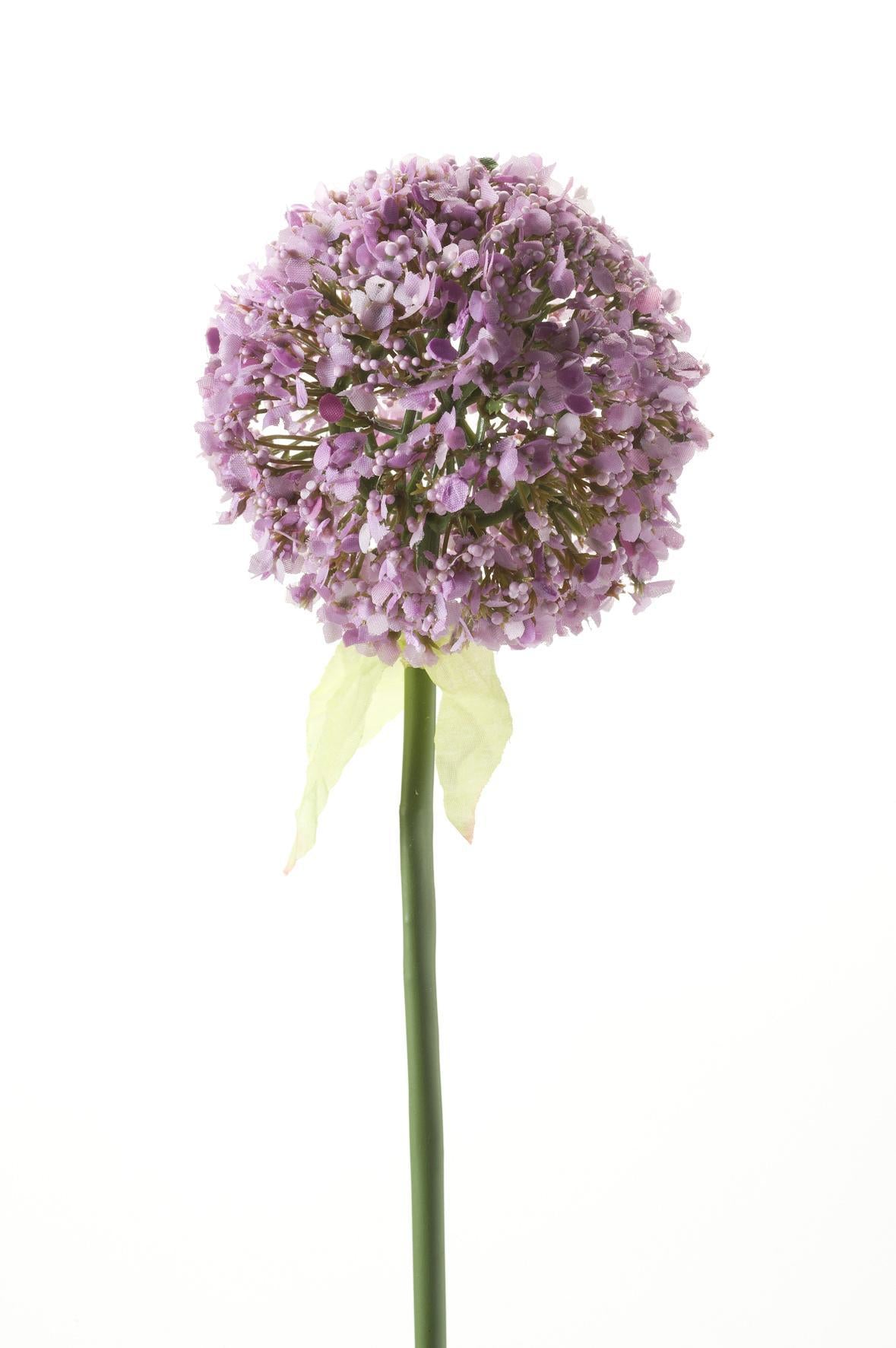 Kunstbloemen - Allium bloem paars x 7 - 70cm