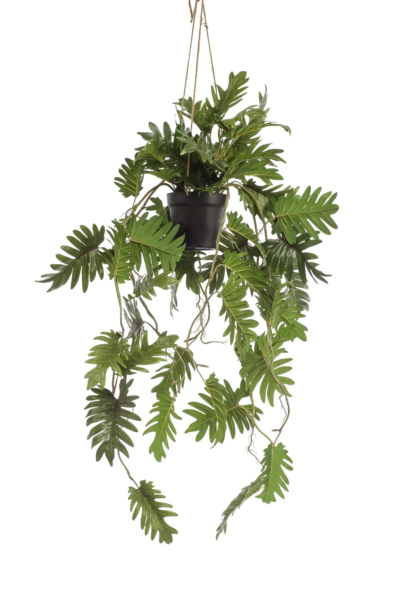 Kunstplant - Philodendron - Klimmende boomliefhebber - 80 cm