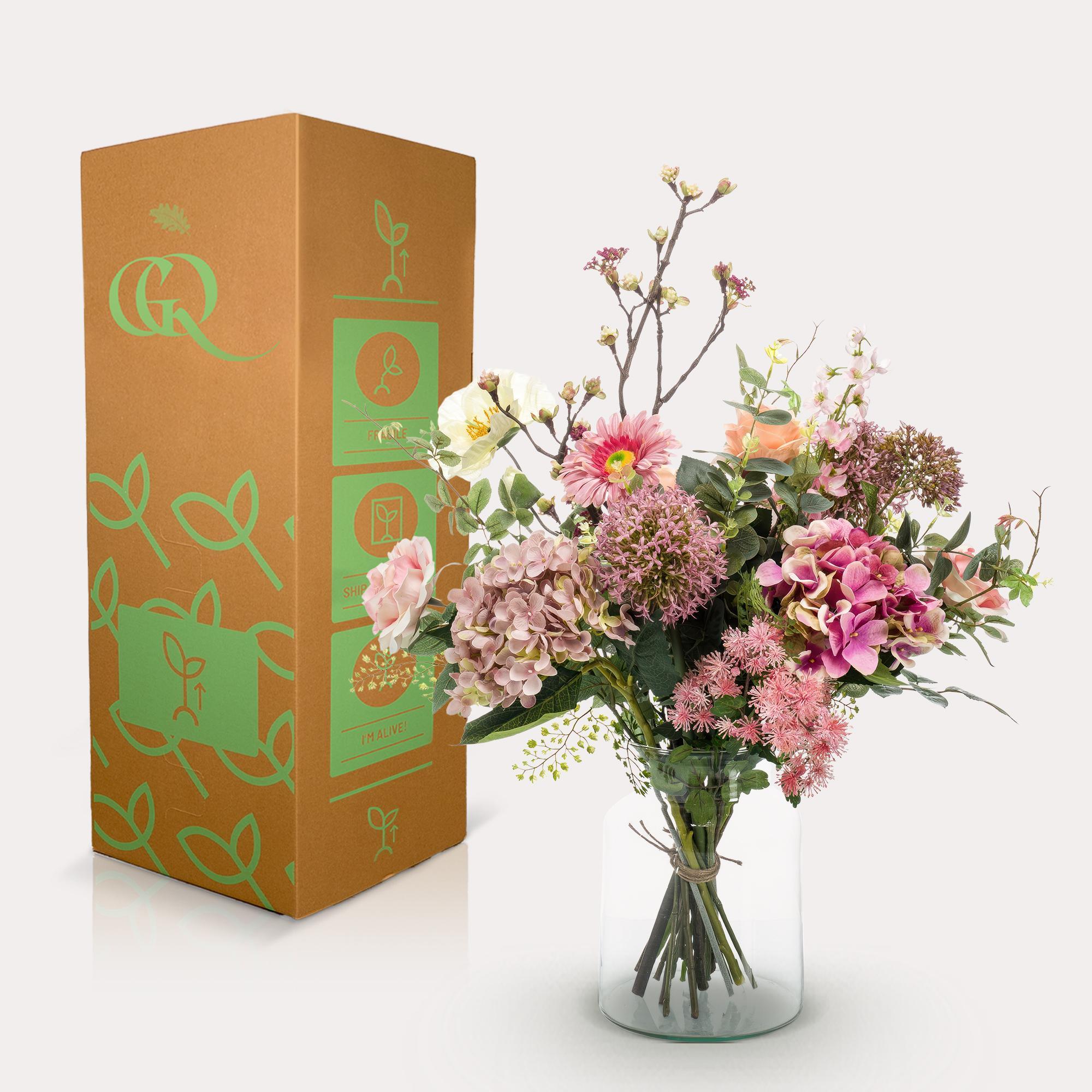 Kunstbloemen - Bouquet M - Mystic Summer - 65 cm