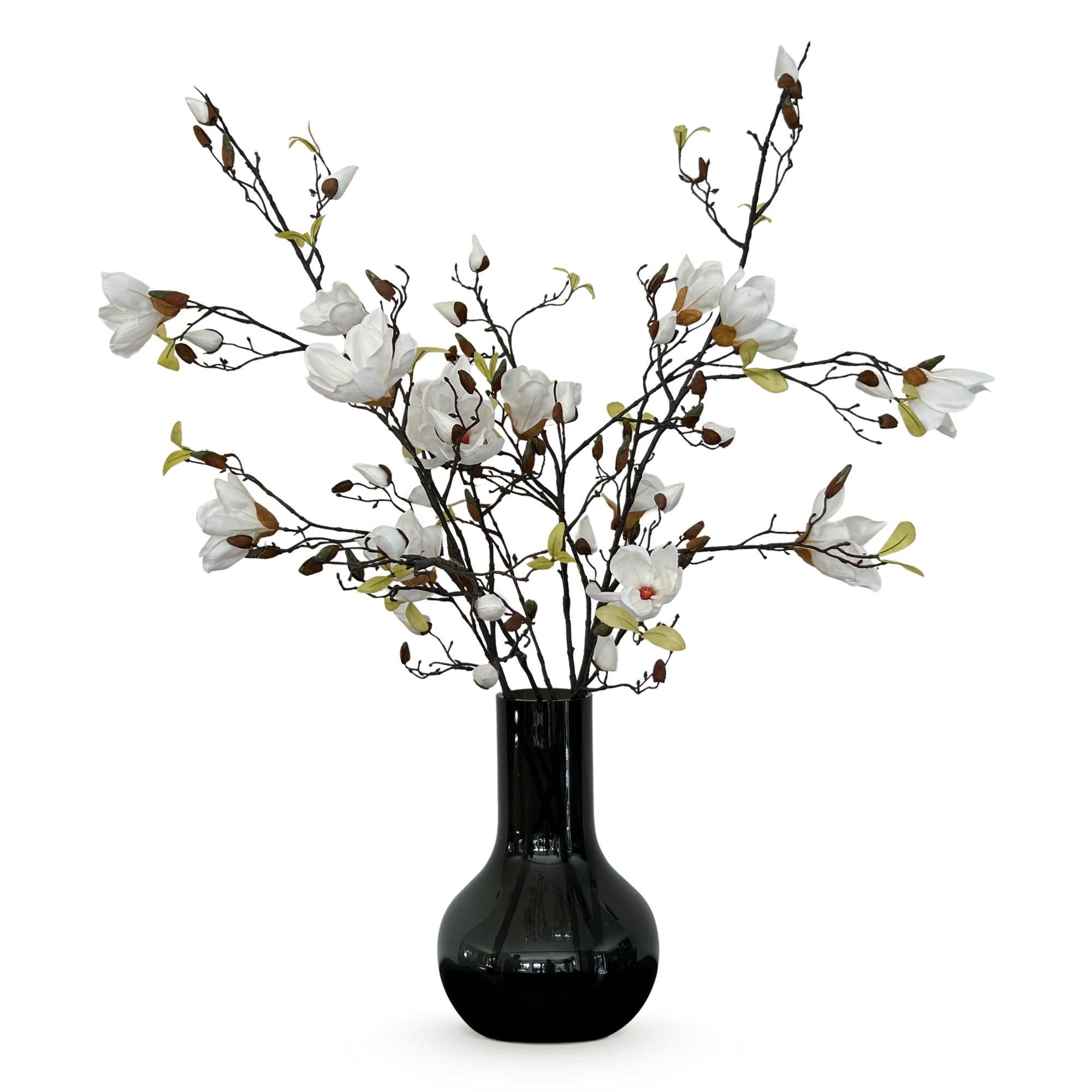 Kunstbloemen - Magnolia takken crème x 4 - 105cm