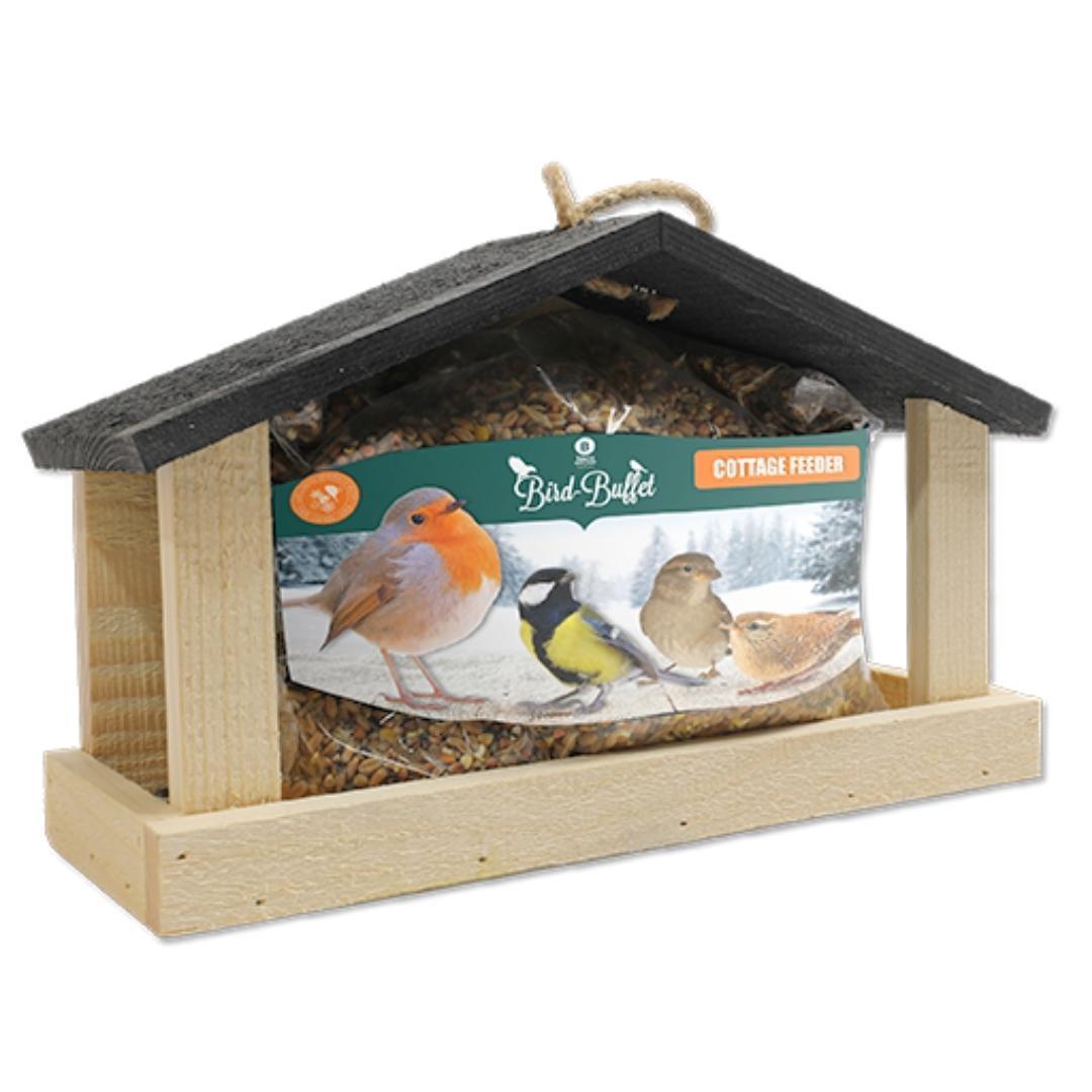 Bird-Buffet | XL Cottage inclusief 750gram zadenmix