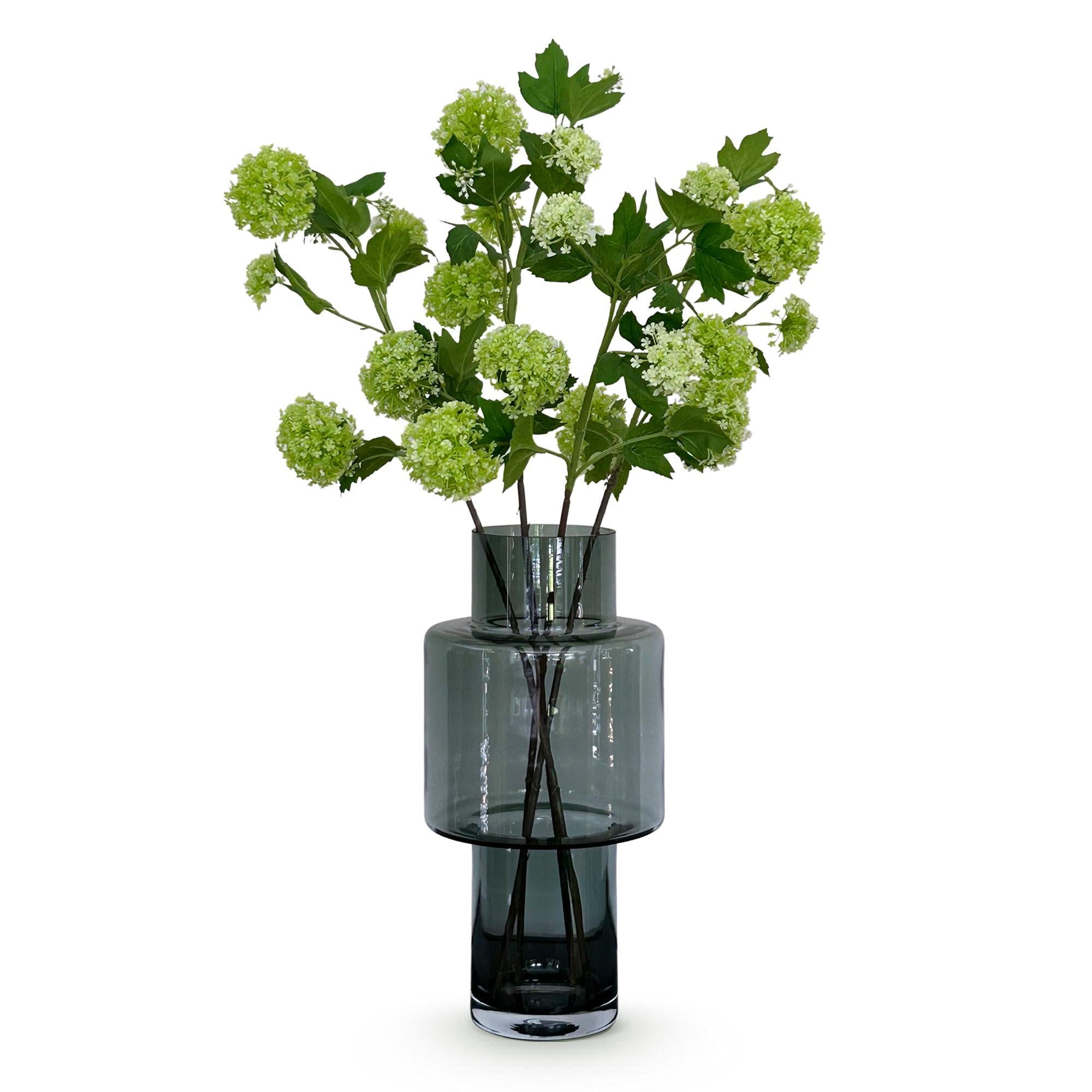 Kunstbloemen - Viburnum opulus takken creme x 4 - 75cm