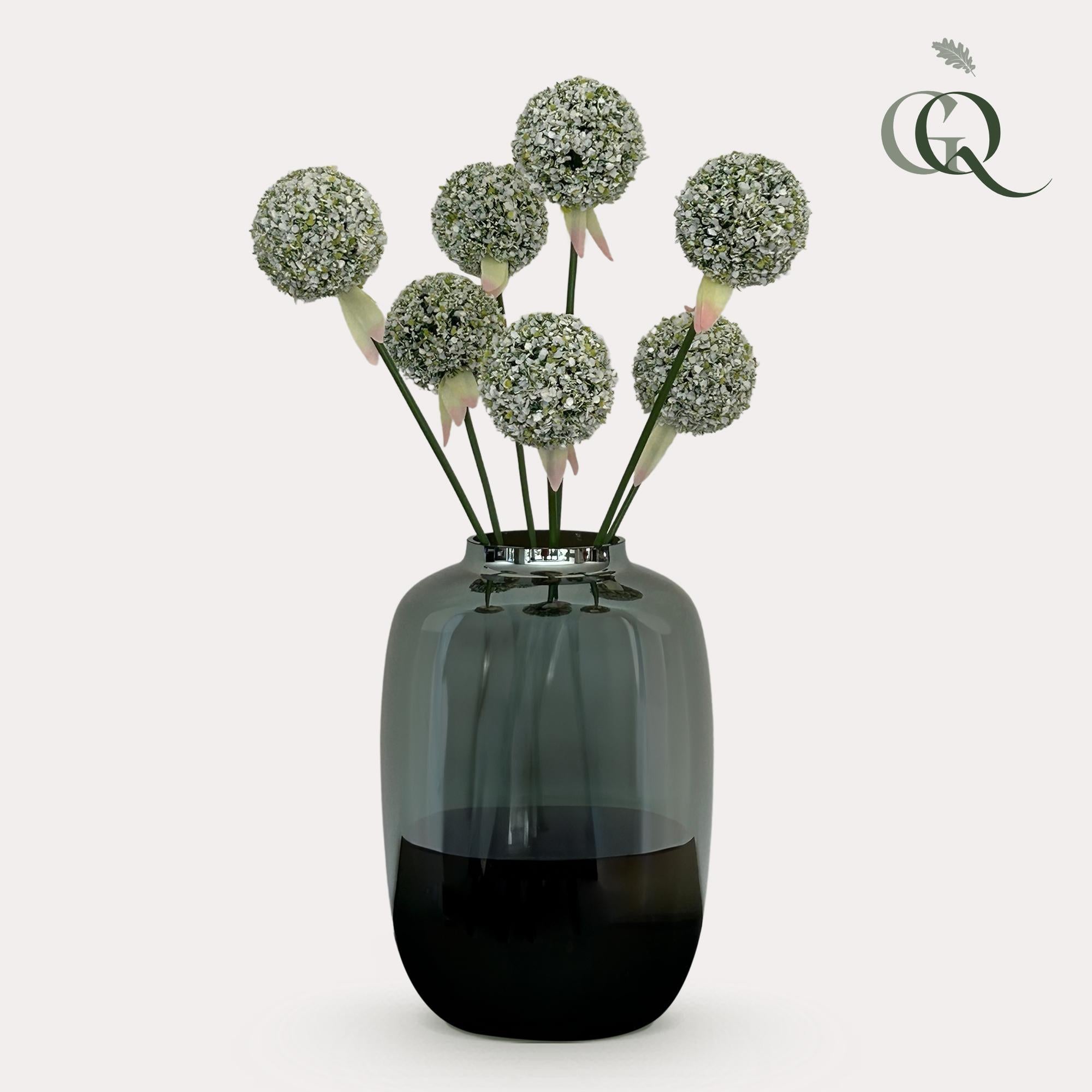 Kunstbloemen - Allium bloem wit x 7 - 70cm