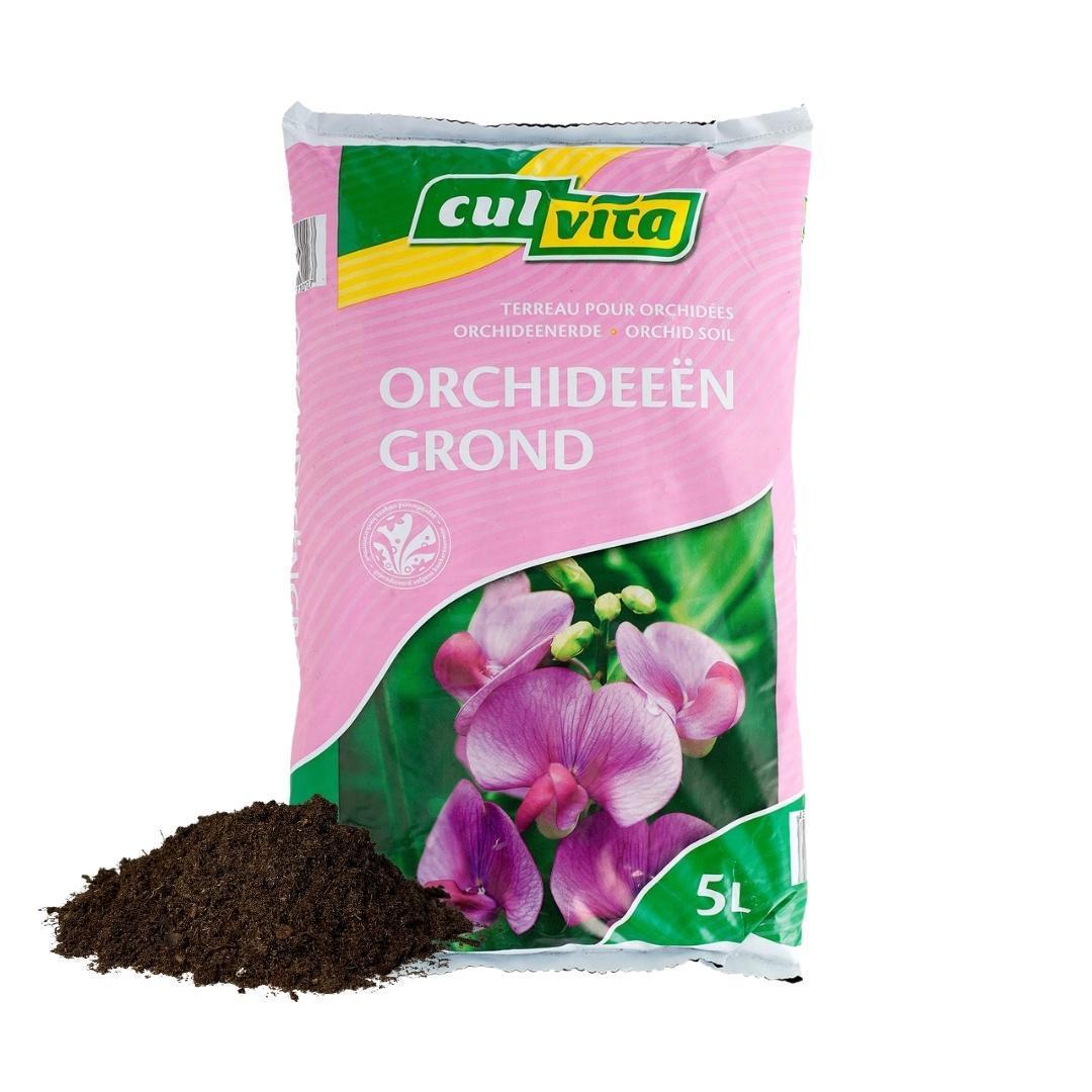 Culvita - Orchidee grond 5 liter - potgrond geschikt voor Orchidee