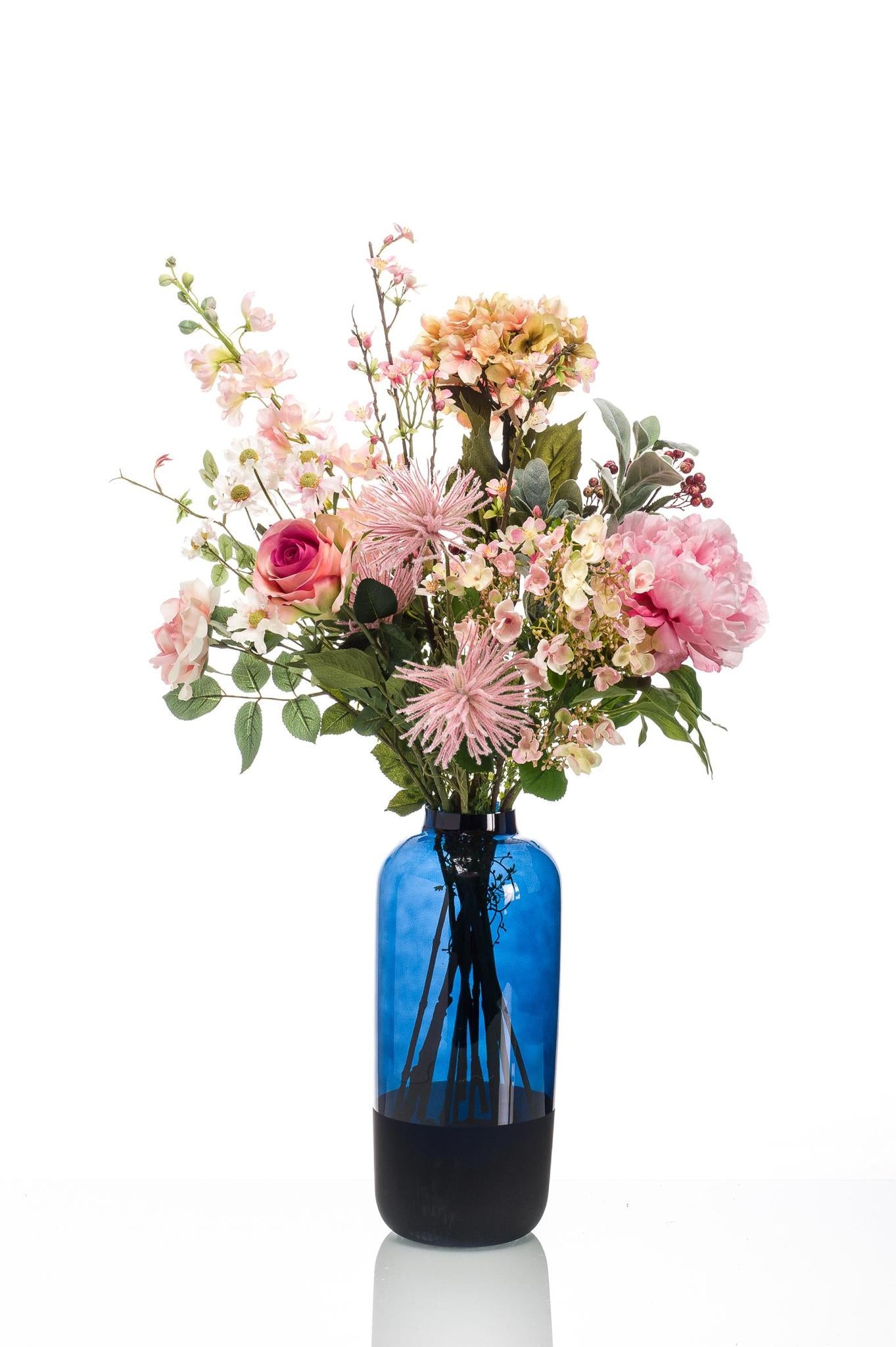 Kunstbloemen - Bouquet L - Pretty Pink - 89 cm