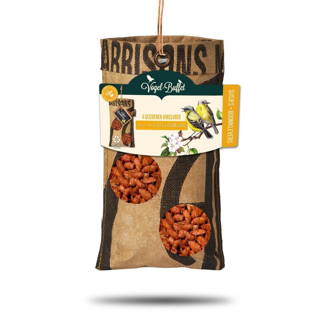 Bird-Buffet | Rags feeder Sijsjes & Boomklevers | 300gr