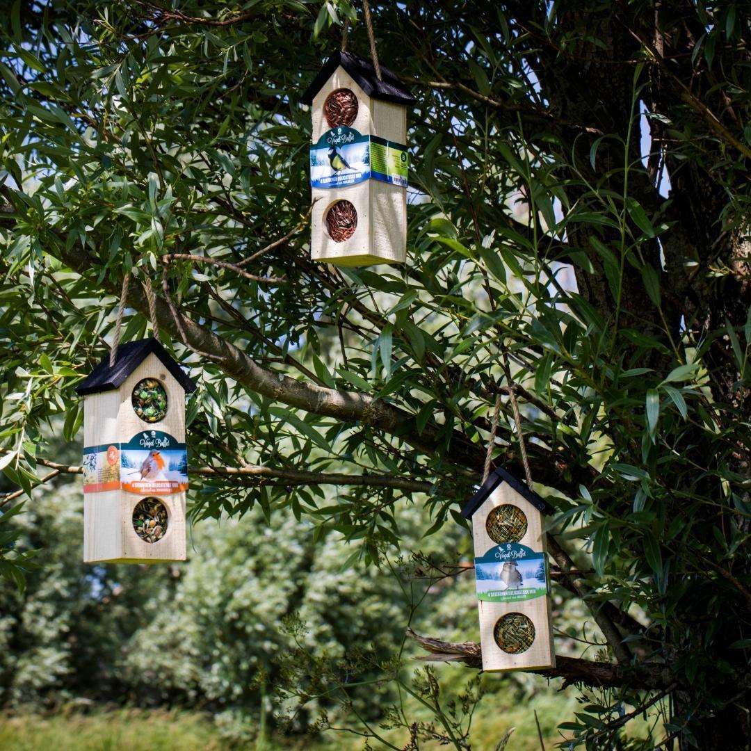 Bird-Buffet | Chalet feeder vogelhuisje voor Mussen