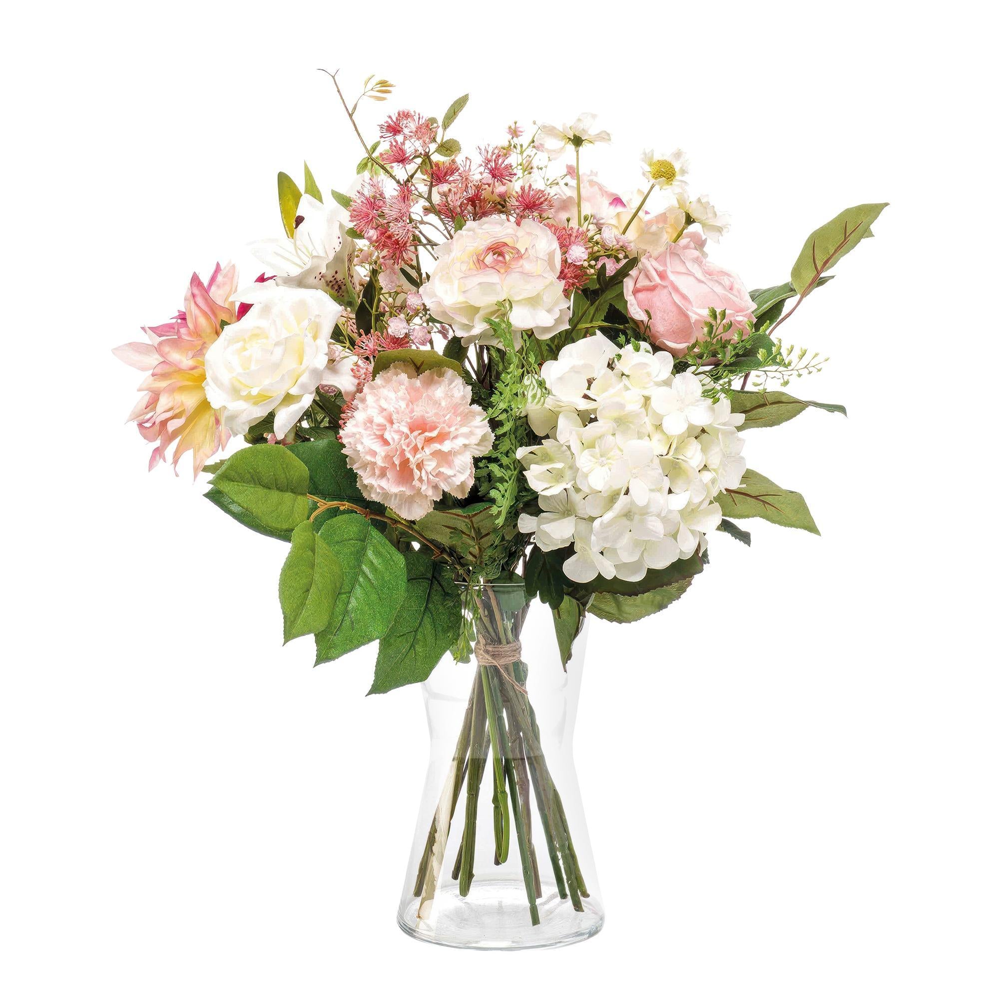 Kunstbloemen - Bouquet M - Pastel Lover - 40 cm